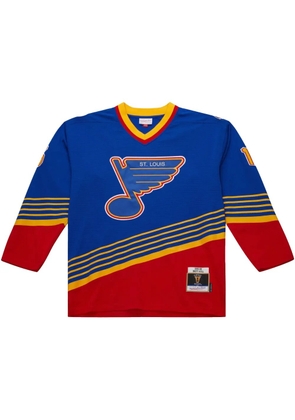 Mitchell & Ness NHL Dark 'Blues 1995 Brett Hull' jersey