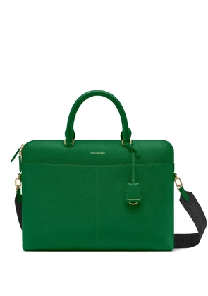 MAISON de SABRÉ Leather Laptop Bag - Green