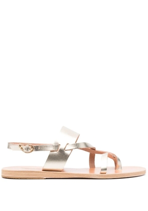 Ancient Greek Sandals Alethea metallic-effect sandals - Gold