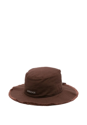 Jacquemus Le Bob Artichaut bucket hat - Brown