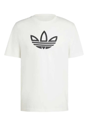 adidas logo-print short-sleeve T-shirt - Neutrals