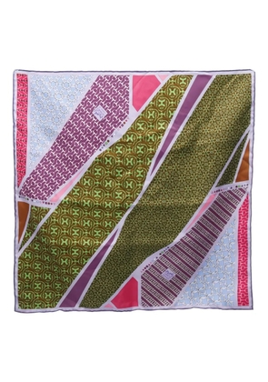 Hermès Pre-Owned 2010s printed scarf - Green