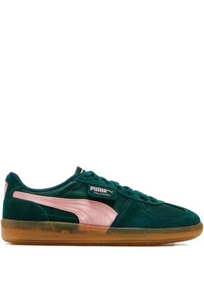 PUMA Palermo Satin 'Green/Pink' sneakers