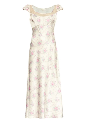 LoveShackFancy Joelette dress - White