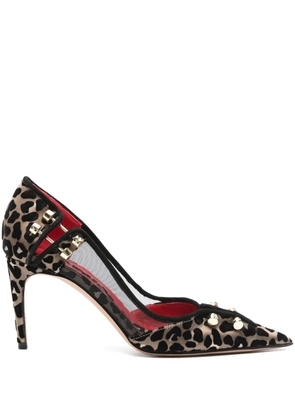 HARDOT 80mm Addicted pumps - Brown