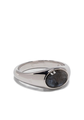 Tom Wood Joe Larvikite ring - Silver