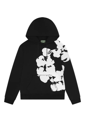 Denim Tears Big Cotton Wreath hoodie - Black