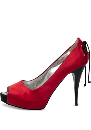 Giuseppe Zanotti Vintage pre-owned 110mm satin pumps - Red