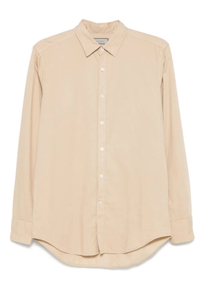 Canali twill shirt - Neutrals