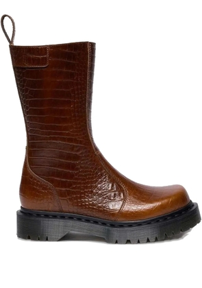 Dr. Martens Rejena round-toe boots - Brown