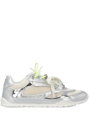 PINKO panelled sneakers - Silver