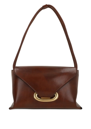 Wandler Veneto leather shoulder bag - Brown