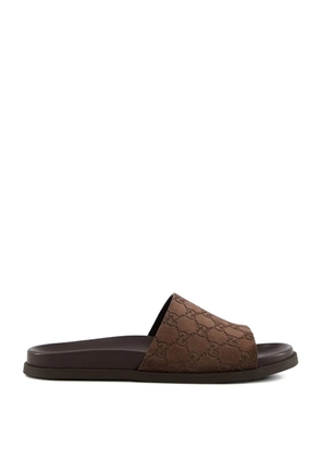 Gucci suede sandals - Brown