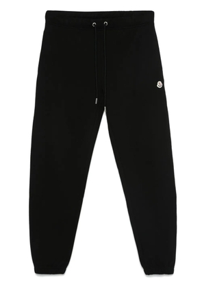 Moncler organic cotton track pants - Black