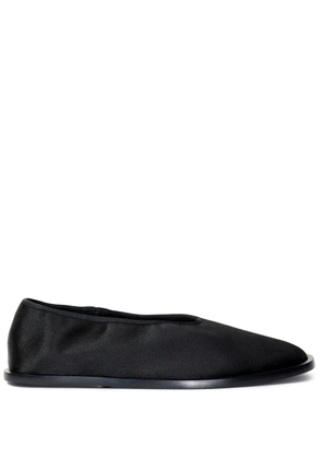 Proenza Schouler square-toe slippers - Black