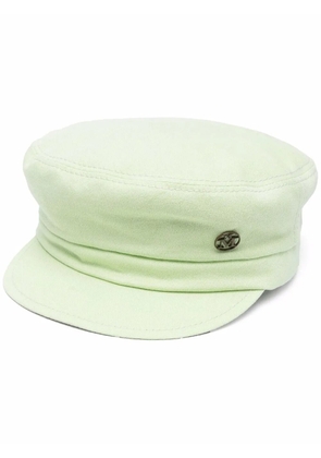 Maison Michel cotton-blend baker-boy hat - Neutrals