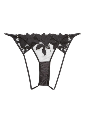Fleur Du Mal Lily briefs - Black