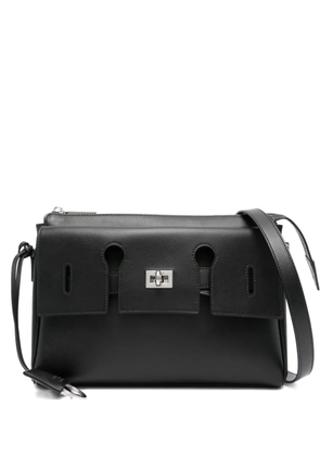Balenciaga Bel Air flap messenger bag - Black