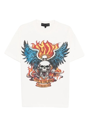 Who Decides War graphic short-sleeve T-shirt - White