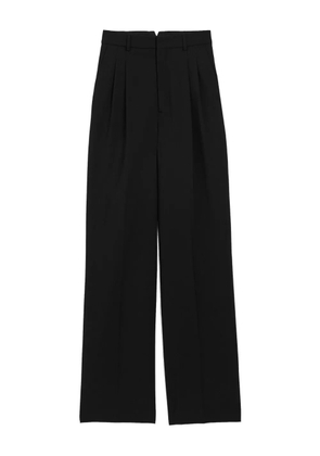 AMI Paris high-waist pleated tailored trousers - Black