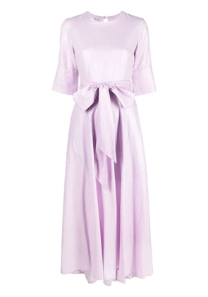 Baruni Danica flared maxi dress - Purple