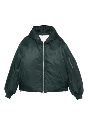 OAMC hooded padded jacket - Green