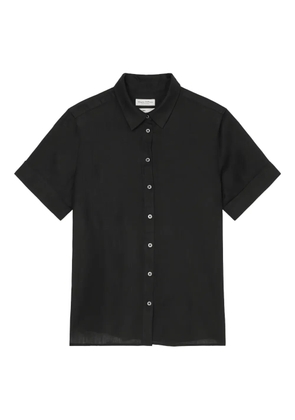 Marc O'Polo short-sleeves button-up shirt - Black