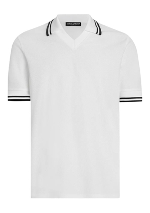 Dolce & Gabbana V-neck T-shirt - White