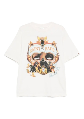 SAINT MXXXXXX x A BATHING APE® Generation graphic-print T-shirt - White
