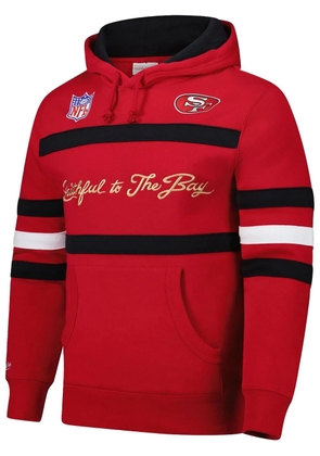 Mitchell & Ness San Francisco 49ers Head Coach 'Scarlet' hoodie - Red