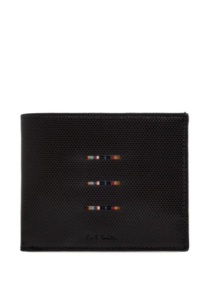 Paul Smith textured stripe wallet - Brown