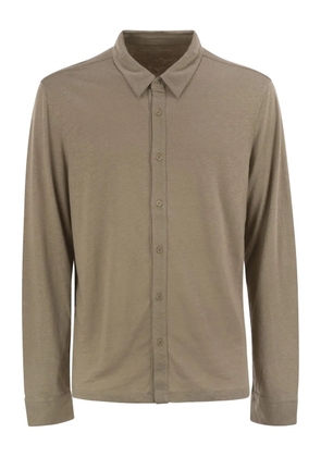 Majestic Filatures buttoned shirt - Neutrals