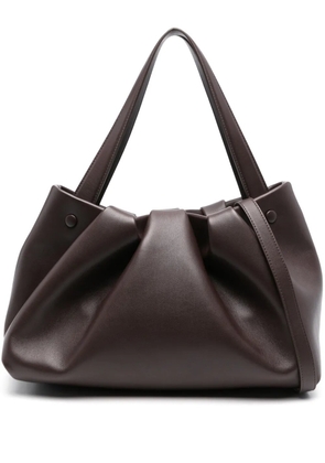 Themoirè Athena tote bag - Brown