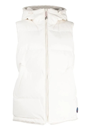 Yves Salomon reversible shearling gilet - YS ARMY - White