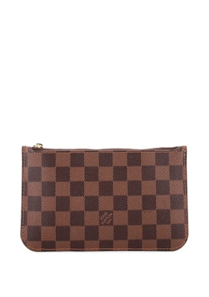 Louis Vuitton Pre-Owned Neverfull Pochette Damier Small pouch - Brown