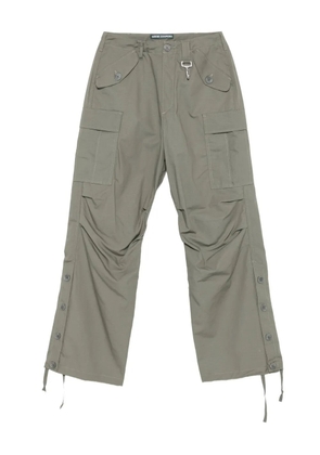 Reese Cooper wide-leg cargo trousers - Green