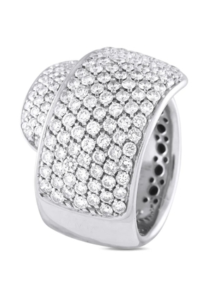 Damiani 18K white gold diamonds ring - Silver