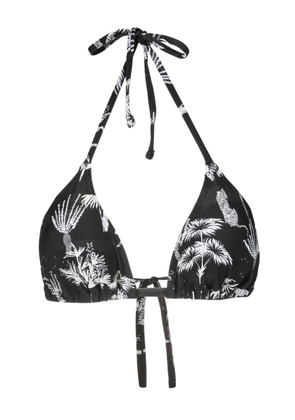 Lygia & Nanny Iasmin triangle-cup bikini top - Black