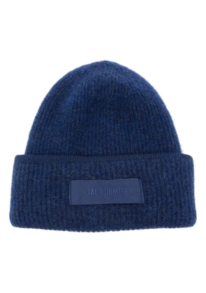 Jacquemus Le Bonnet Gros Grain beanie - Blue