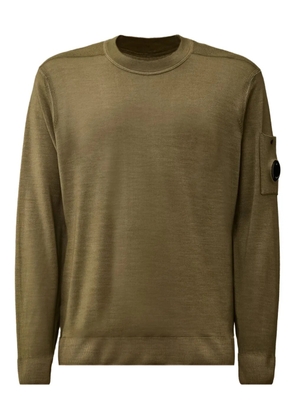 C.P. Company lens-pocket sweater - Green