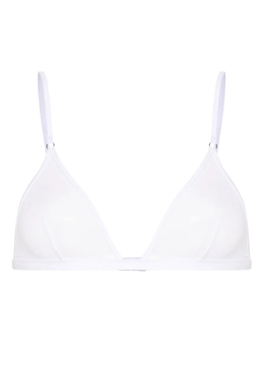 Maison Close La Femme Amazone triangle bra - White