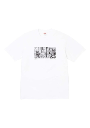 Supreme cartoon-print T-shirt - White