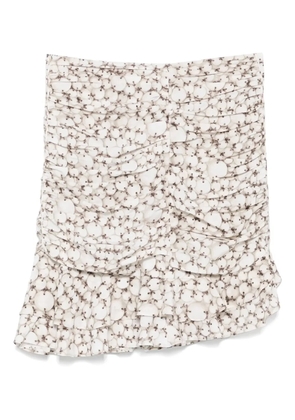 ISABEL MARANT Milendi mini skirt - White