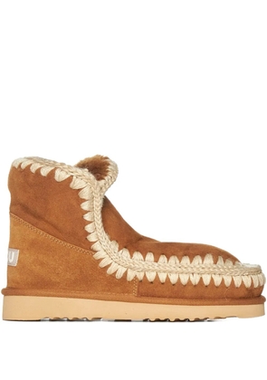 Mou Eskimo 18 Brandy stitching Boots - Brown