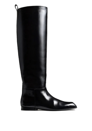 KHAITE Colt knee high boots - Black