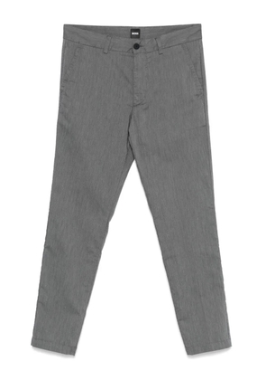 BOSS stretch-cotton trousers - Blue