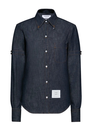 Thom Browne Armband denim shirt - Blue