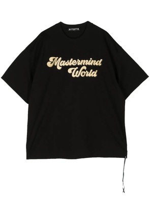 Mastermind World Glitter Skull cotton T-shirt - Black