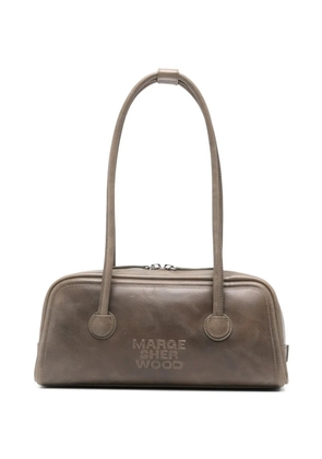 Marge Sherwood Soft zip-up shoulder bag - Grey