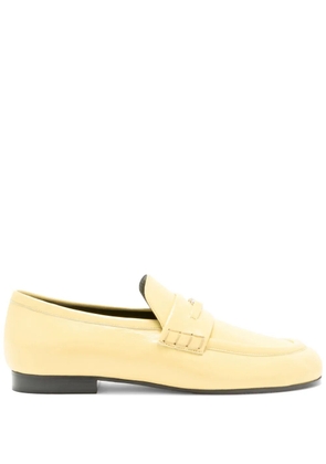 Proenza Schouler monogram leather loafers - Yellow